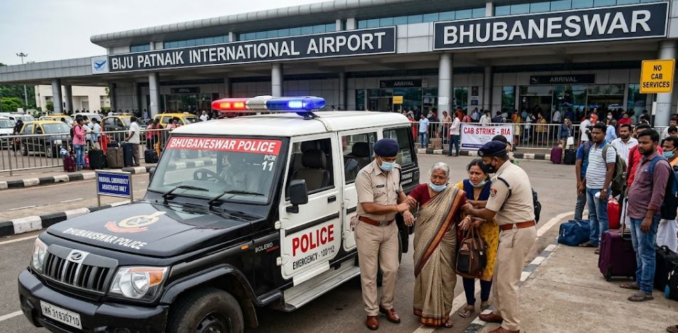 Cab Strike: Bhubaneswar Police Deploy PCR Vehicles to Help Airport Passengers in Medical Emergencies